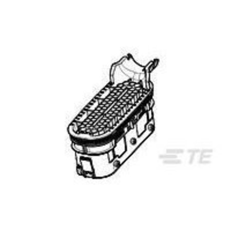 TE CONNECTIVITY 25MM PIN HOUSING ASSY 66POS. 2-1394750-1
